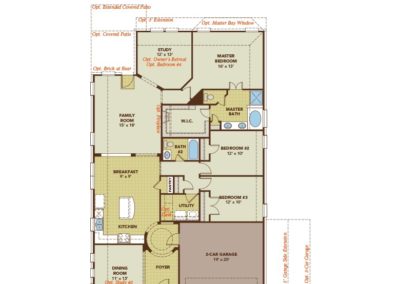 Laurel By Gehan Homes Floor Plan Friday