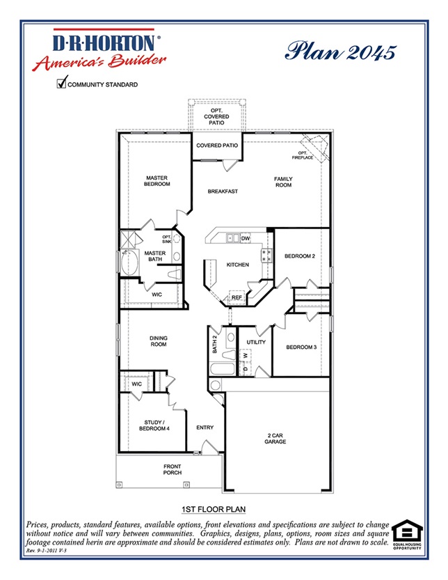 DR Horton Archives Floor Plan Friday