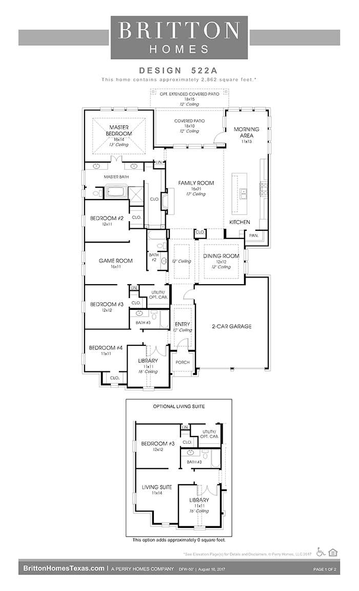 Plan 522A by Britton Homes - Floor Plan Friday