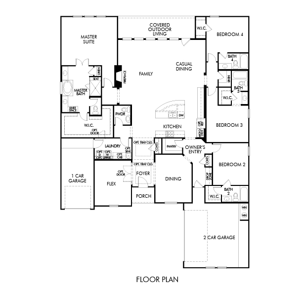 The Kennedy by Meritage Homes Floor Plan Friday
